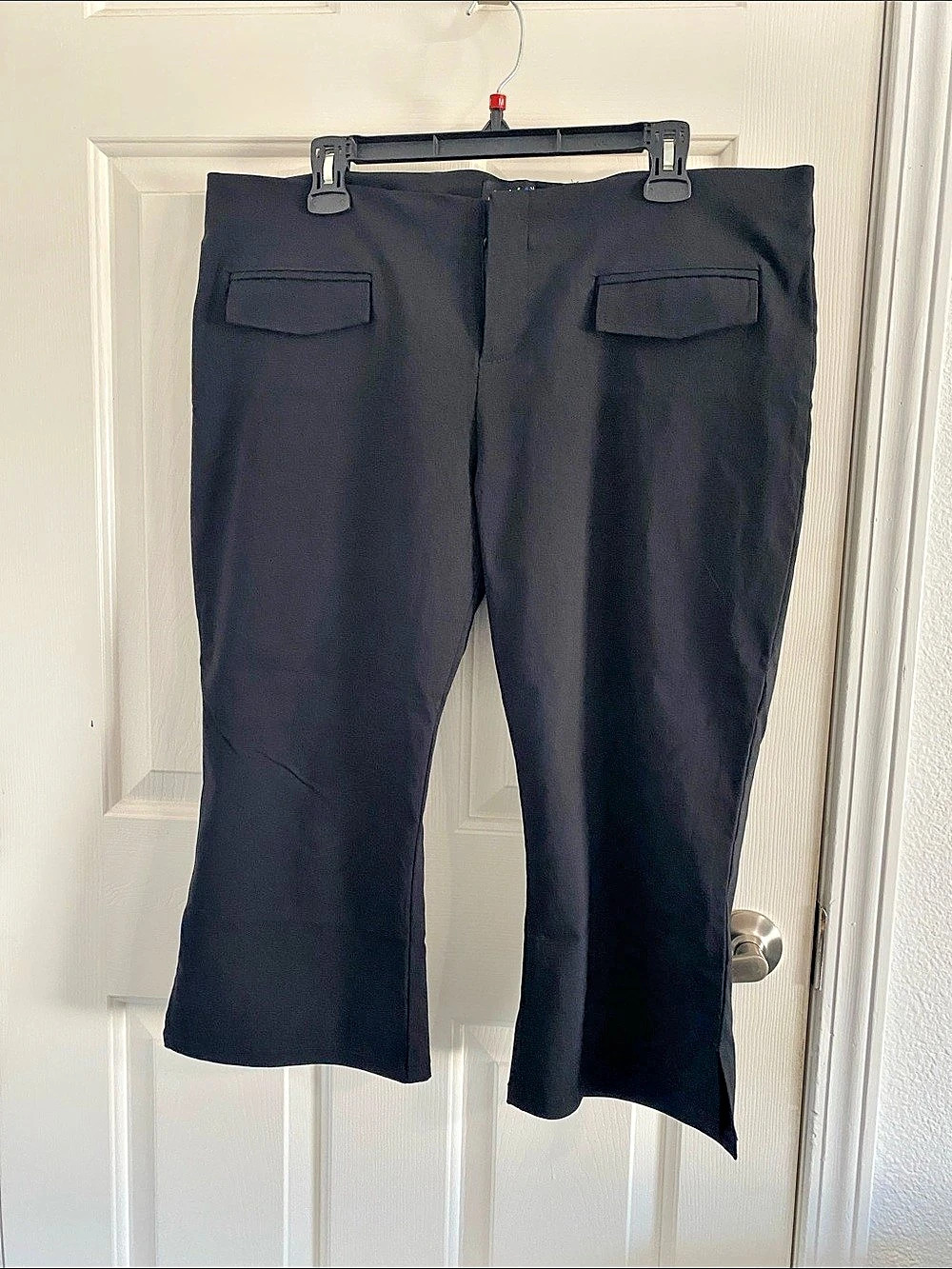 dELiA*s Cropped Wide Leg Pants Size 1X Black